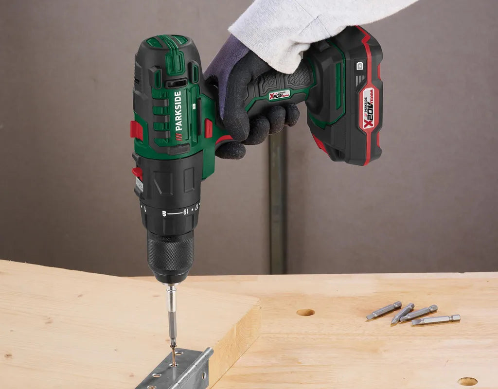 Parkside Kombigerät Akku 3in1 Starterset 20V PKGA 20-Li C2 mit Akku&Ladegerät