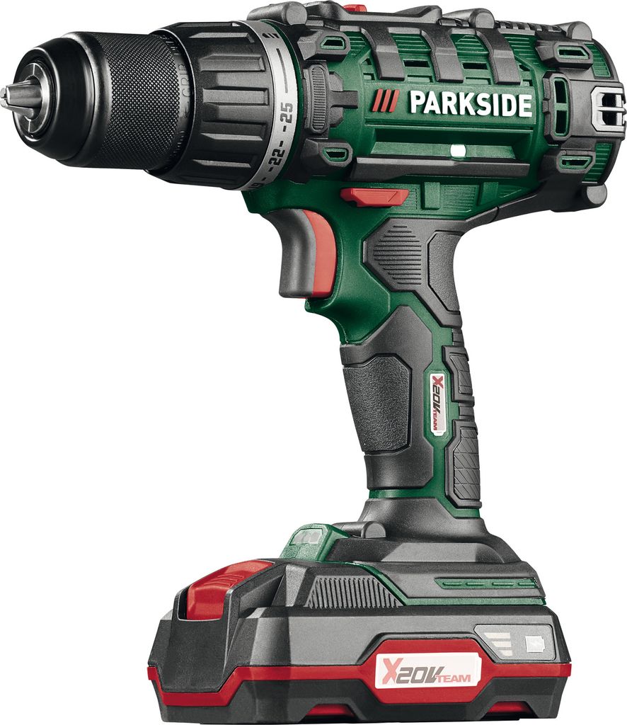 PARKSIDE Akku-Bohrschrauber-Set "PABS 20-Li"