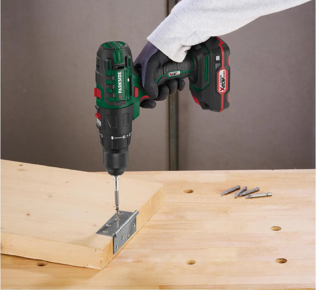 Parkside Kombigerät Akku 3in1 Starterset 20V PKGA 20-Li C2 mit Akku&Ladegerät