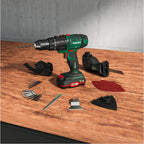 Parkside Kombigerät Akku 3in1 Starterset 20V PKGA 20-Li C2 mit Akku&Ladegerät